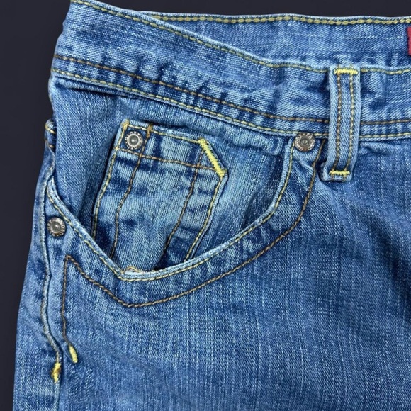 Faded Glory 100% Cotton Denim Shorts Women’s Size 10 Gilmore Girls Style Y2K 05’ - Picture 3 of 7